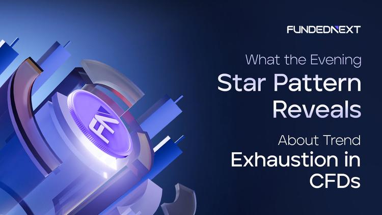 What the Evening Star Pattern Reveals About Trend Exhaustion in CFDs